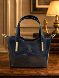 Liviana Hand-Dyed Italian Leather Bag - Leather Italiano