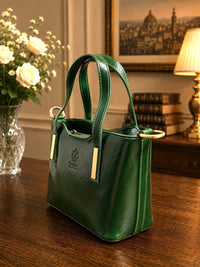 Liviana Hand-Dyed Italian Leather Bag - Leather Italiano