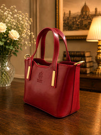 Liviana Hand-Dyed Italian Leather Bag - Leather Italiano
