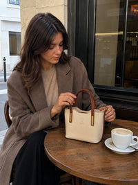 Liviana Hand-Dyed Italian Leather Bag - Leather Italiano