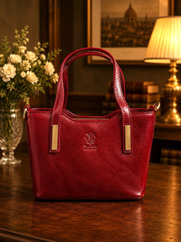 Liviana Hand-Dyed Italian Leather Bag - Leather Italiano