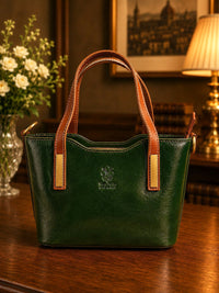 Liviana Hand-Dyed Italian Leather Bag - Leather Italiano