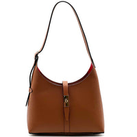 Loredana Italian Leather Shoulder Bag - Leather Italiano