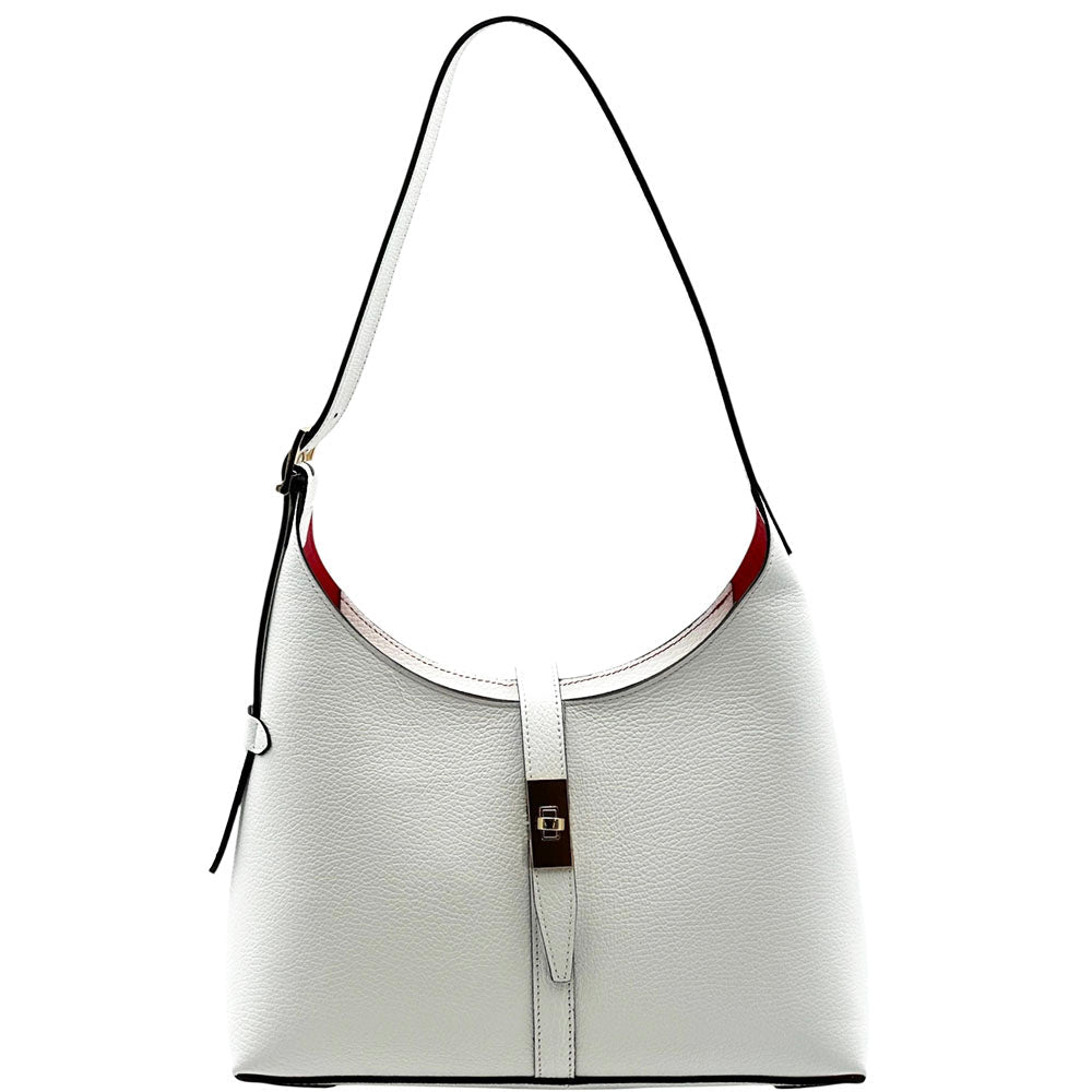 Loredana Italian Leather Shoulder Bag - Leather Italiano
