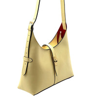 Loredana Italian Leather Shoulder Bag - Leather Italiano