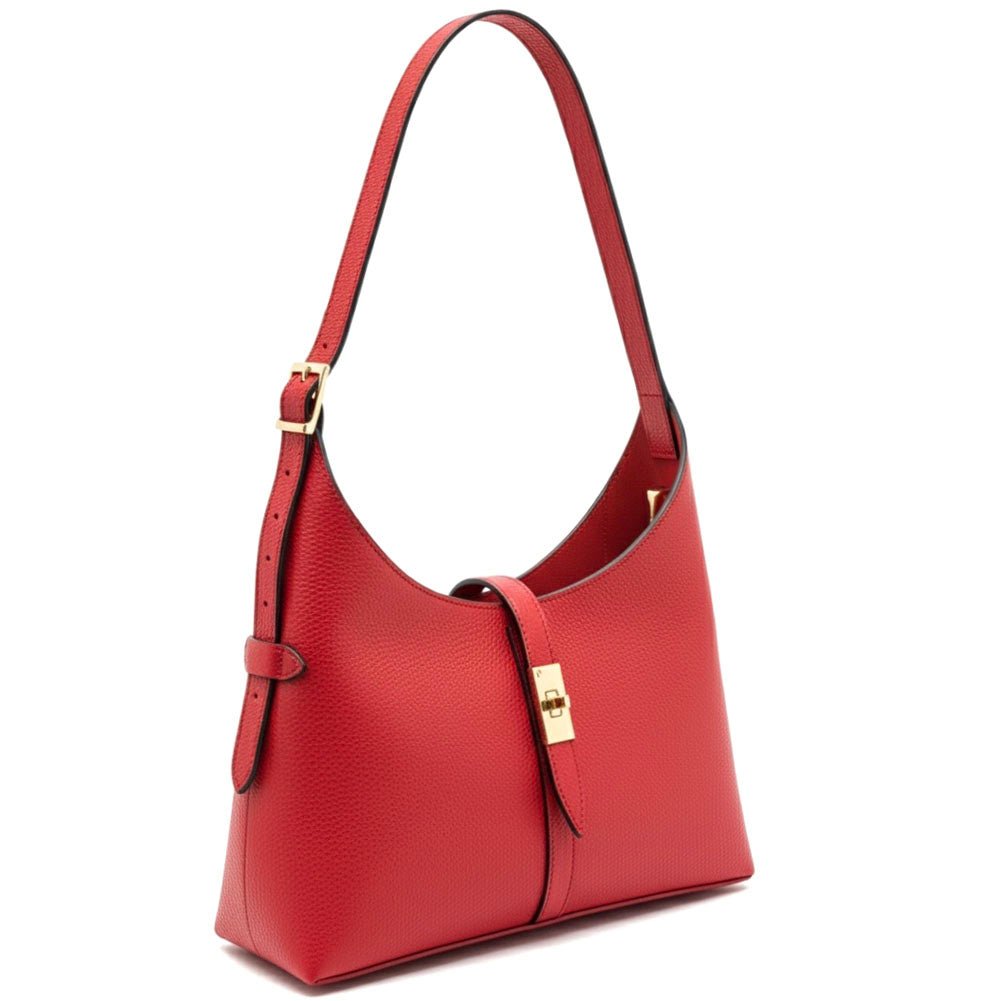 Loredana Italian Leather Shoulder Bag - Leather Italiano