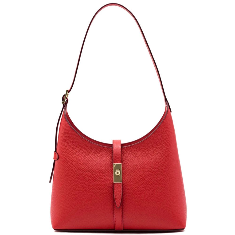 Loredana Italian Leather Shoulder Bag - Leather Italiano