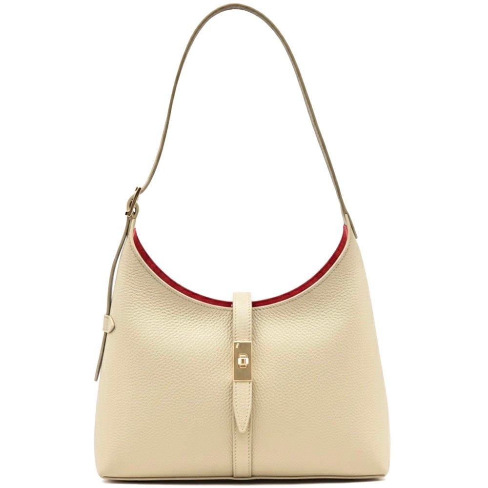 Loredana Italian Leather Shoulder Bag - Leather Italiano