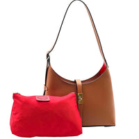 Loredana Italian Leather Shoulder Bag - Leather Italiano