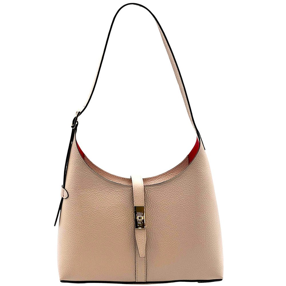 Loredana Italian Leather Shoulder Bag - Leather Italiano