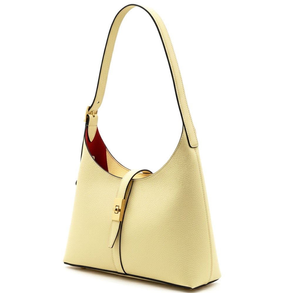 Loredana Italian Leather Shoulder Bag - Leather Italiano