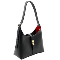 Loredana Italian Leather Shoulder Bag - Leather Italiano