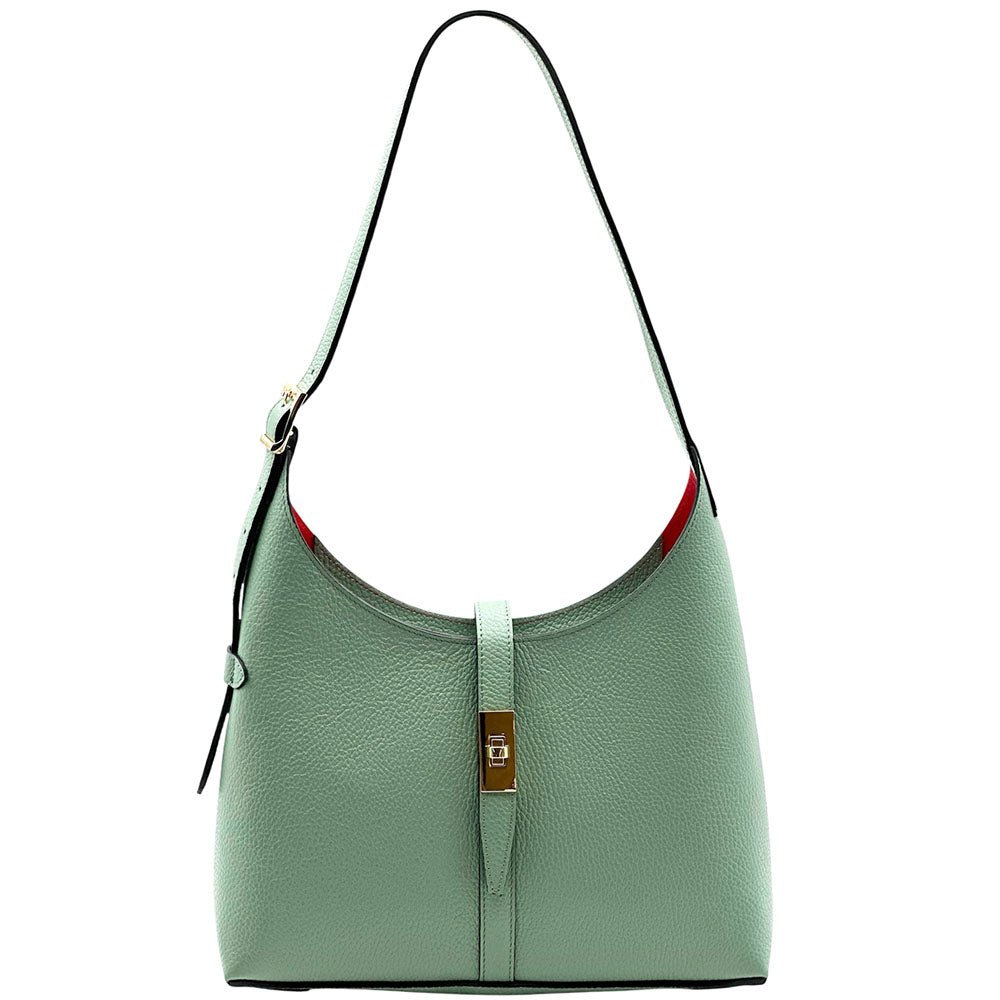 Loredana Italian Leather Shoulder Bag - Leather Italiano