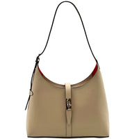 Loredana Italian Leather Shoulder Bag - Leather Italiano