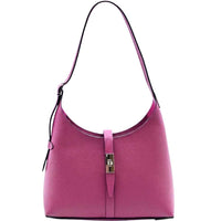 Loredana Italian Leather Shoulder Bag - Leather Italiano