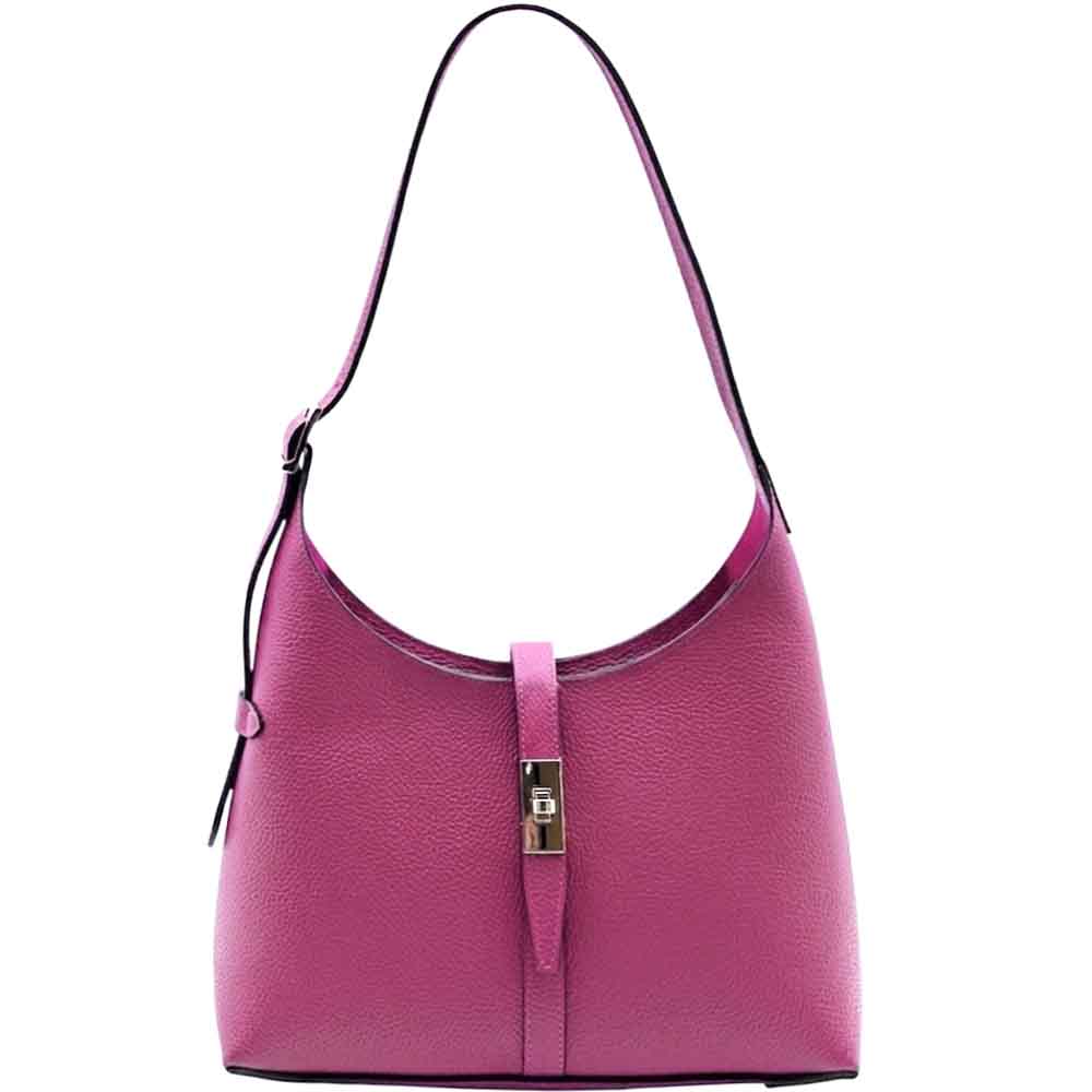 Loredana Italian Leather Shoulder Bag - Leather Italiano