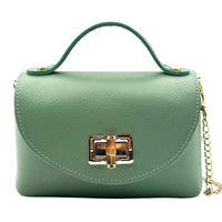 Lorenetta Cow Leather Mini Top Handle Bag - Leather Italiano