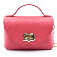 Lorenetta Cow Leather Mini Top Handle Bag - Leather Italiano