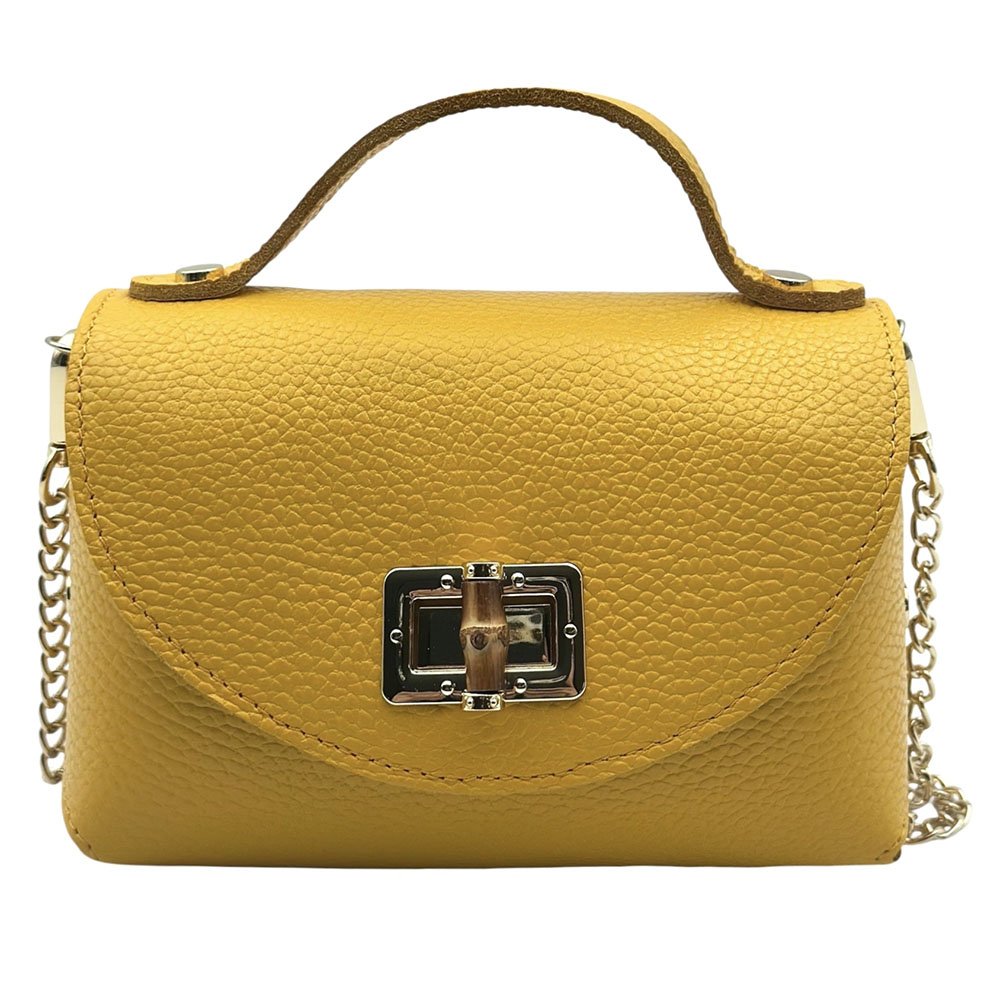 Lorenetta Cow Leather Mini Top Handle Bag - Leather Italiano
