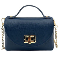 Lorenetta Cow Leather Mini Top Handle Bag - Leather Italiano
