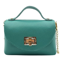 Lorenetta Cow Leather Mini Top Handle Bag - Leather Italiano