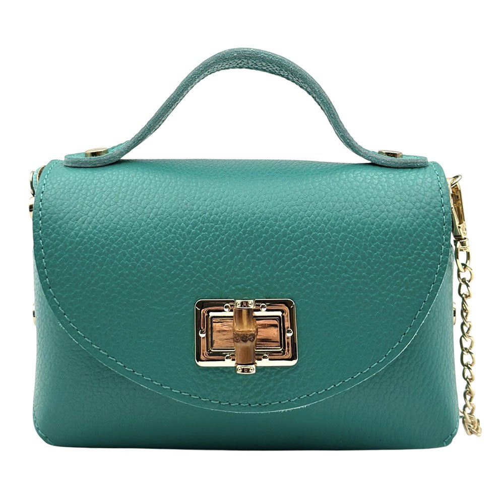 Lorenetta Cow Leather Mini Top Handle Bag - Leather Italiano