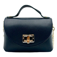 Lorenetta Cow Leather Mini Top Handle Bag - Leather Italiano