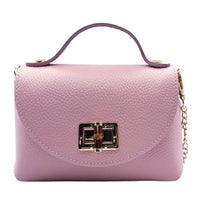 Lorenetta Cow Leather Mini Top Handle Bag - Leather Italiano