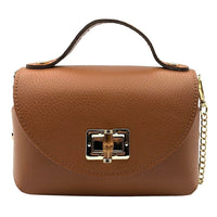 Lorenetta Cow Leather Mini Top Handle Bag - Leather Italiano