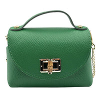 Lorenetta Cow Leather Mini Top Handle Bag - Leather Italiano