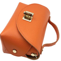 Lorenetta Cow Leather Mini Top Handle Bag - Leather Italiano
