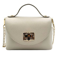 Lorenetta Cow Leather Mini Top Handle Bag - Leather Italiano