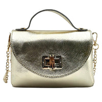 Lorenetta Cow Leather Mini Top Handle Bag - Leather Italiano