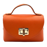 Lorenetta Cow Leather Mini Top Handle Bag - Leather Italiano