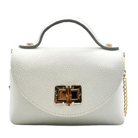 Lorenetta Cow Leather Mini Top Handle Bag - Leather Italiano