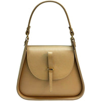 Lorenza Italian Cow Leather Shoulder Bag - Leather Italiano