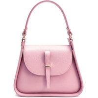 Lorenza Italian Cow Leather Shoulder Bag - Leather Italiano