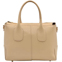 Loriena Italian Cow Leather Everyday Tote Bag - Leather Italiano