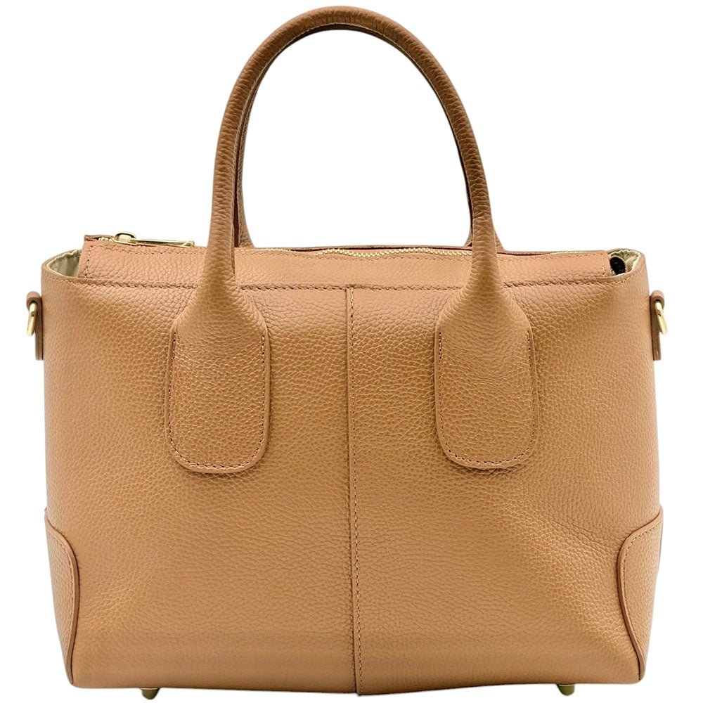 Loriena Italian Cow Leather Everyday Tote Bag - Leather Italiano