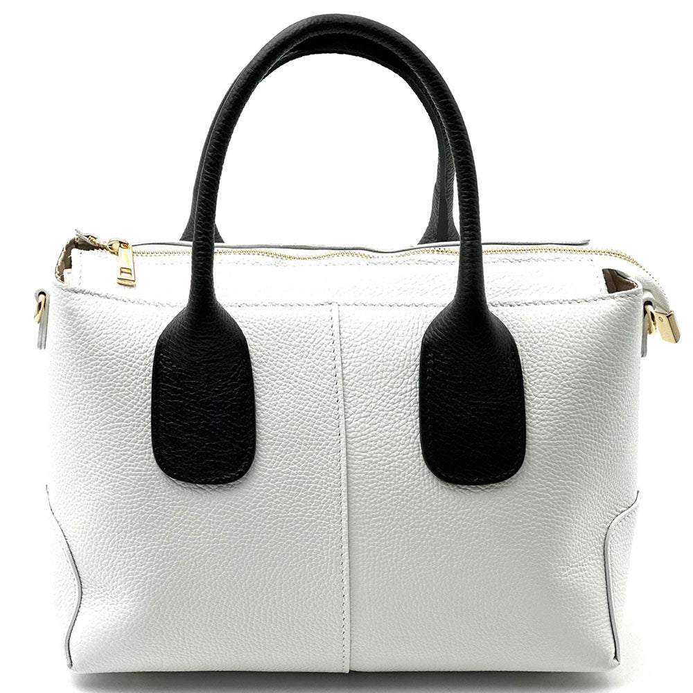 Loriena Italian Cow Leather Everyday Tote Bag - Leather Italiano