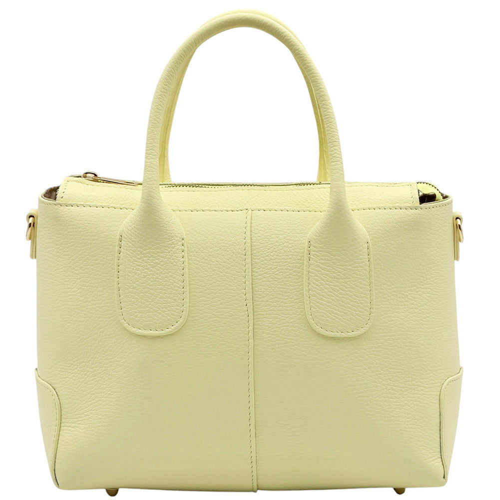 Loriena Italian Cow Leather Everyday Tote Bag - Leather Italiano