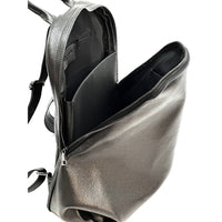 Luce Unisex Leather Backpack - Leather Italiano