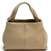 Lucea Soft Genuine Leather Handbag - Leather Italiano