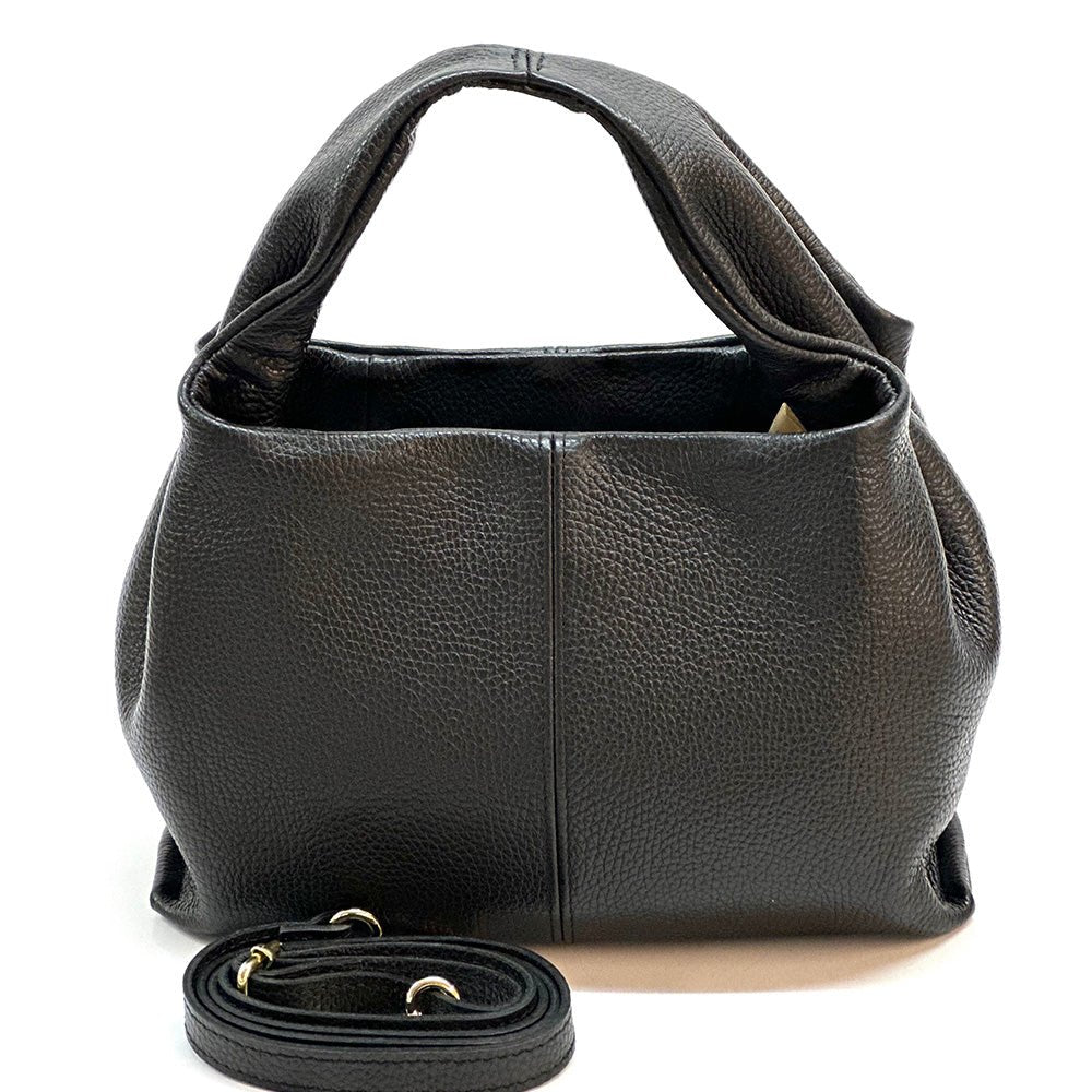Lucea Soft Genuine Leather Handbag - Leather Italiano