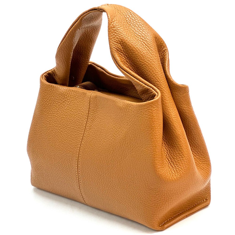 Lucea Soft Genuine Leather Handbag - Leather Italiano