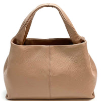 Lucea Soft Genuine Leather Handbag - Leather Italiano