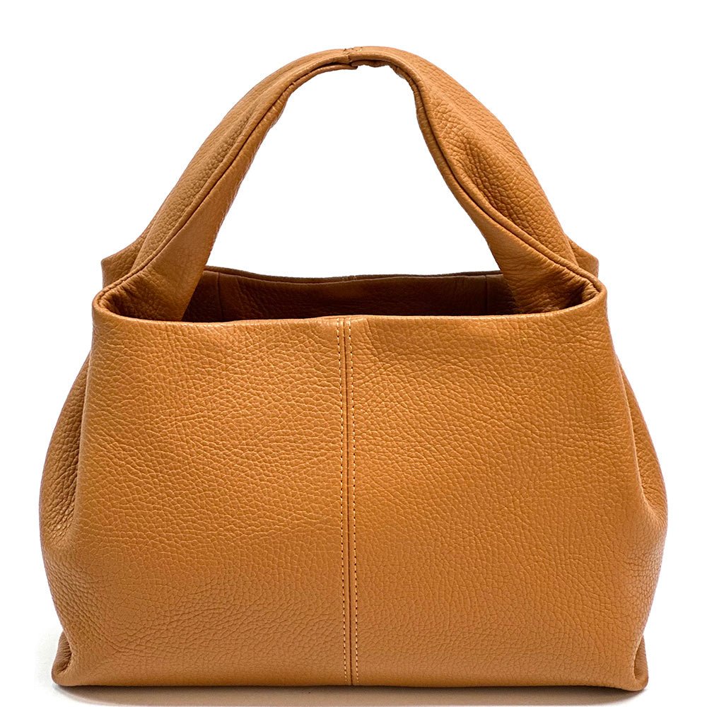 Lucea Soft Genuine Leather Handbag - Leather Italiano
