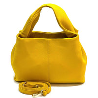 Lucea Soft Genuine Leather Handbag - Leather Italiano