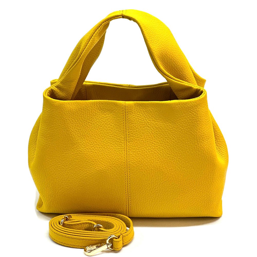 Lucea Soft Genuine Leather Handbag - Leather Italiano