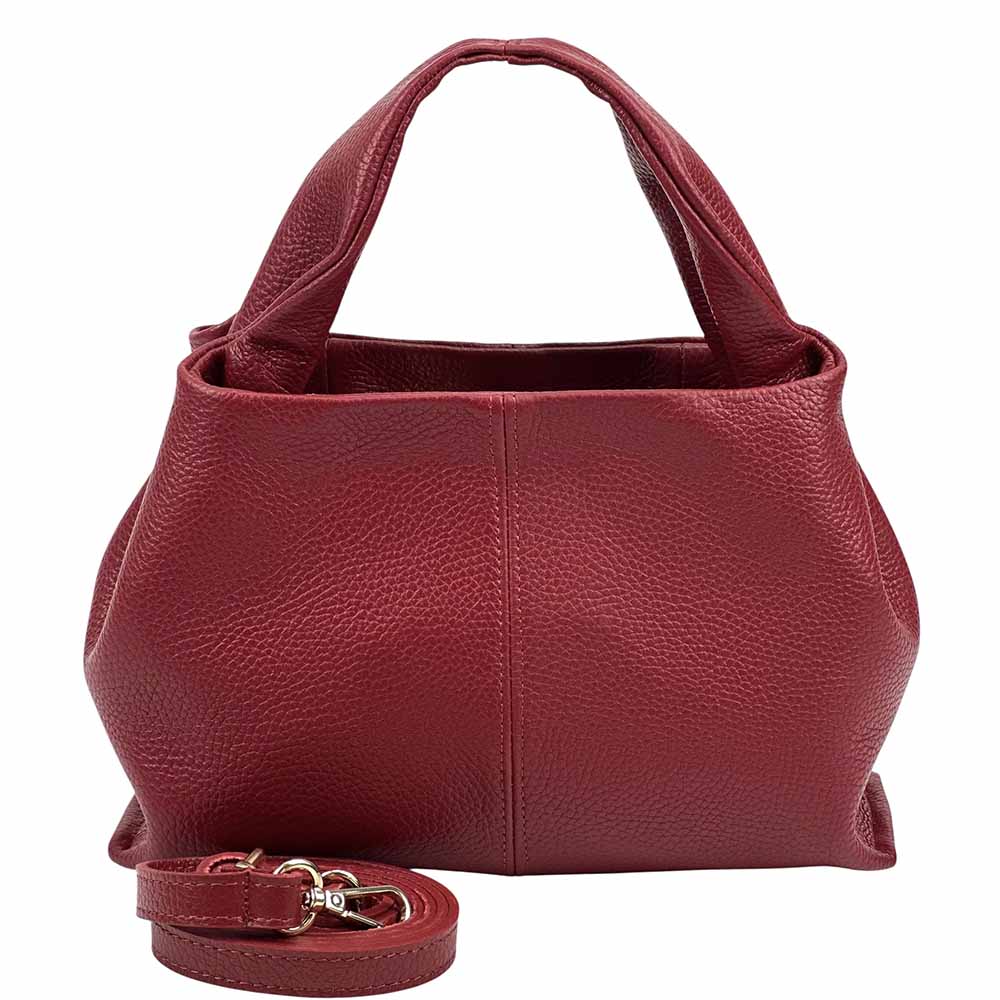 Lucea Soft Genuine Leather Handbag - Leather Italiano